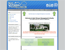 Tablet Screenshot of kentstraussmanagement.com